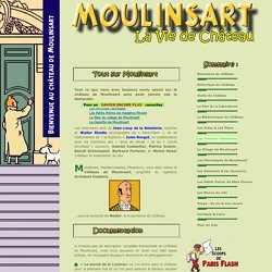 Moulinsart la vie de chateau accueil au chateau de Moulinsart