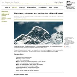 Extensions 2 - Mount Everest