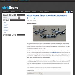 » Hitch Mount Tray Style Rack Roundup - Sick Lines – mountain bike reviews, news, videos