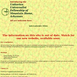 Mountain Home UUs home page