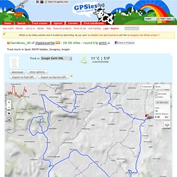 GPS - Mountainbike - Trajet bardenas_40 - 50670 Sádaba, Zaragoza, Aragón