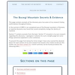 The Bucegi mountain secrets - Hidden From Humanity. Ancient tunnels reveal our true history