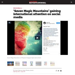 ‘Seven Magic Mountains’ gaining international attention on social media – Las Vegas Review-Journal