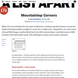 Mountaintop Corners