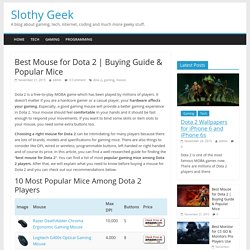 Buying Guide & Popular Mice