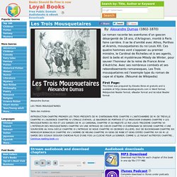 Les Trois Mousquetaires d' Alexandre Dumas - French - Loyal Books