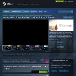 Movavi Video Editor Plus 2020 - Video Editing Software on Steam