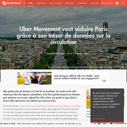 Uber Movement veut séduire Paris grâce à son trésor de données sur la circulation