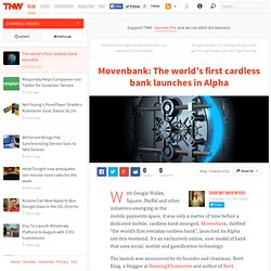 Movenbank: The world's first cardless bank launches in Alpha