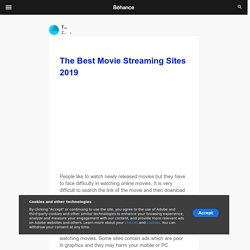 The Best Movie Streaming Sites 2019 on Behance
