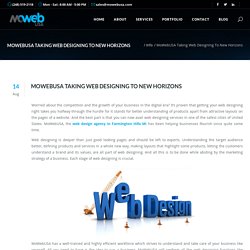 MoWebUSA Taking Web Designing To New Horizons