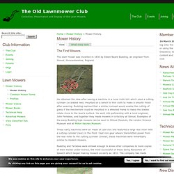 The Old Lawnmower Club