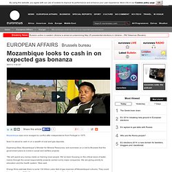 Mozambique looks to cash in on expected gas bonanza