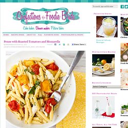 Penne with Roasted Tomatoes and Mozzarella Recipe
