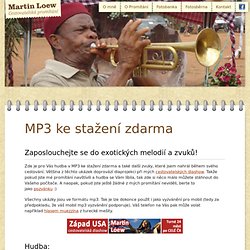 MP3 ke stažení zdarma - promitani.cz