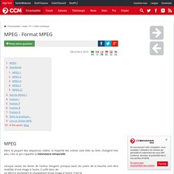MPEG - Format MPEG