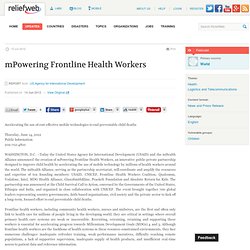 mPowering Frontline Health Workers