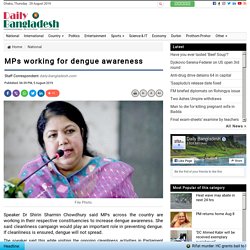 MPs working for dengue awareness