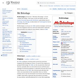 Mr Bricolage