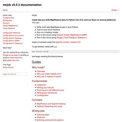 mrjob — mrjob v0.5.3 documentation