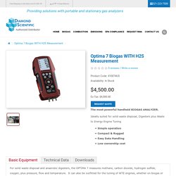 MRU Optima 7 Biogas Analyzer