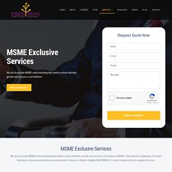MSME Exclusive Services