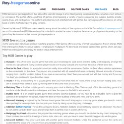 MSN Games - Top MSN Games to play Online