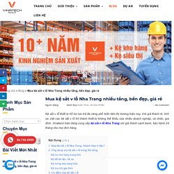 Mua kệ sắt v lỗ Nha Trang nhiều tầng, bền đẹp, giá rẻ