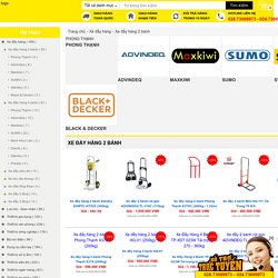 Mua Xe Kéo Hàng, Xe Đẩy Tay 2 Bánh Chính Hãng Giá Tốt