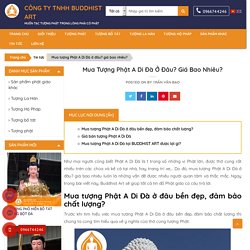 Mua tượng Phật A Di Đà ở đâu? giá bao nhiêu?