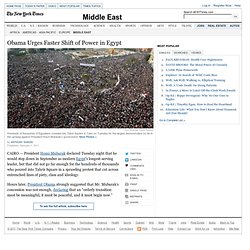 Hundreds of Thousands Protest in Cairo for Mubarak’s Ouster
