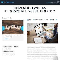 HOW MUCH WILL AN E-COMMERCE WEBSITE COSTS?