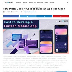 How Much Does it Cost to Build an App like Cleo?