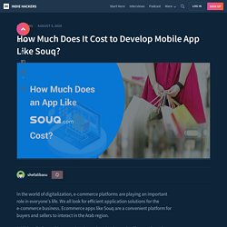 How Much Does It Cost to Develop Mobile App Like Souq?