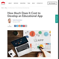 How Much Does It Cost to Develop an Educational App