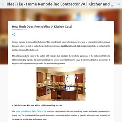How Much Does Remodeling A Kitchen Cost?