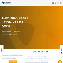 How much does a TYPO3 update cost?
