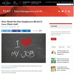 How Much Do Our Employees REALLY Love Their Job?