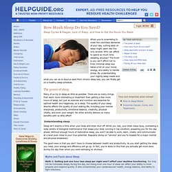 Understanding Sleep: Deep Sleep, REM Sleep, Cycles, Stages, and