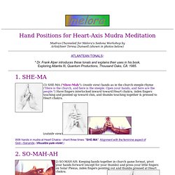 Mudras - Heart-Axis Mudra Meditation
