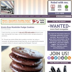 Grain-Free Mudslide Fudge Cookies