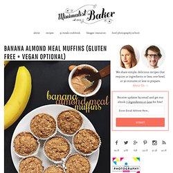 Gluten Free Vegan Banana Muffins