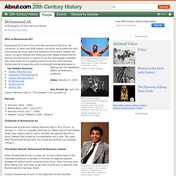 Muhammad Ali - Biography of Muhammad Ali