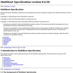 Multiboot Specification version 0.6.96