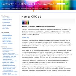 Creativity & Multicultural Communication