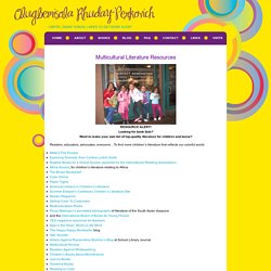 Multicultural Literature Resources – Olugbemisola Rhuday-Perkovich