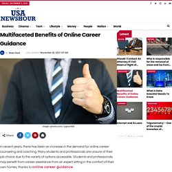 Multifaceted Benefits of Online Career Guidance