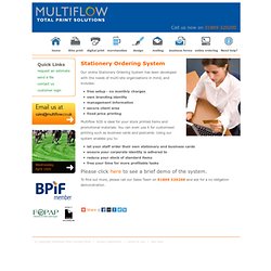 Multiflow Print - Online Ordering