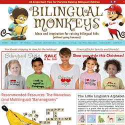 The Marvelous (and Multilingual) “Bananagrams” – Bilingual Monkeys