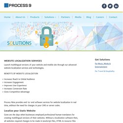 Multilingual Website - Website Localization Services